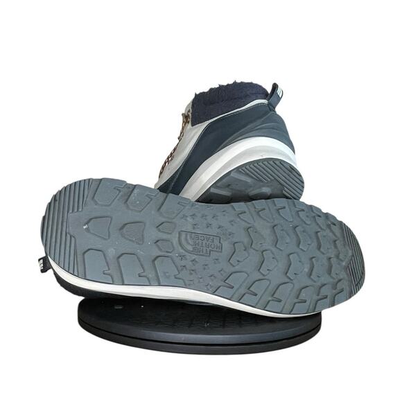 Mens The North Face Back to Berkeley Waterproof Boots Hiking Size 12 Gray White - Picture 5 of 5